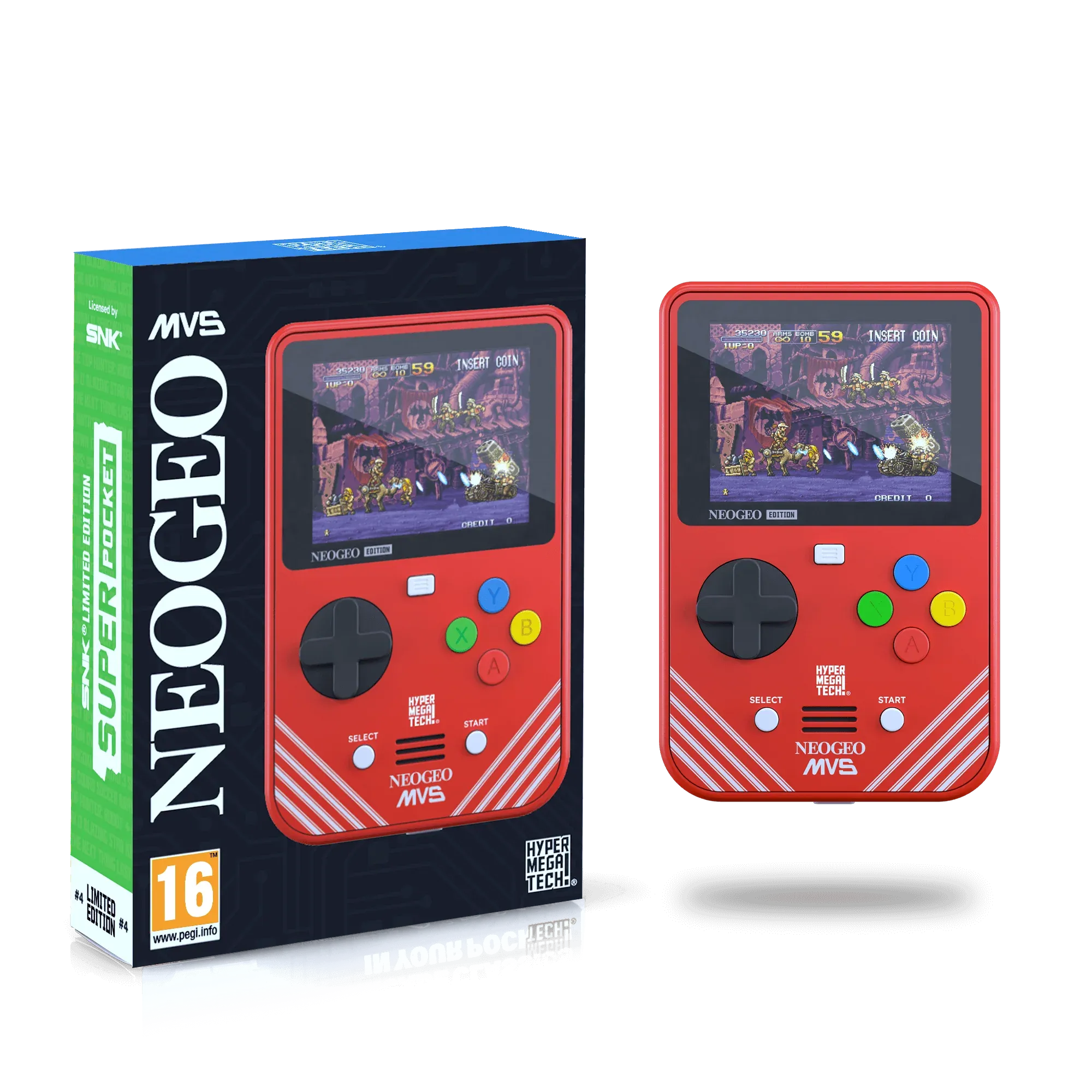 Evercarde anuncia o portátil NeoGeo Super Pocket!
